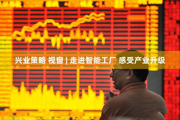 兴业策略 视窗 | 走进智能工厂 感受产业升级